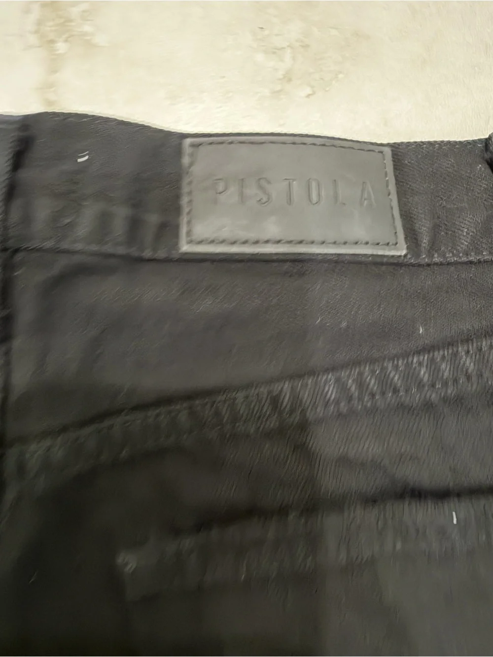 Pistola Black Denim Shorts 23